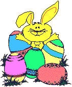 Gif animé Pâques oeuf lapin